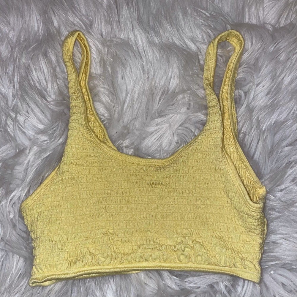 Yellow Bralette Forever 21